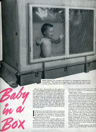 Illustration for article titled Did B.F. Skinner really put babies into boxes?